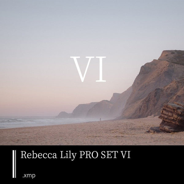 PRESET LR | 🌿 Rebecca Lily 6-Preset Lightroom Pack Bright, Fresh & Black & White Filters