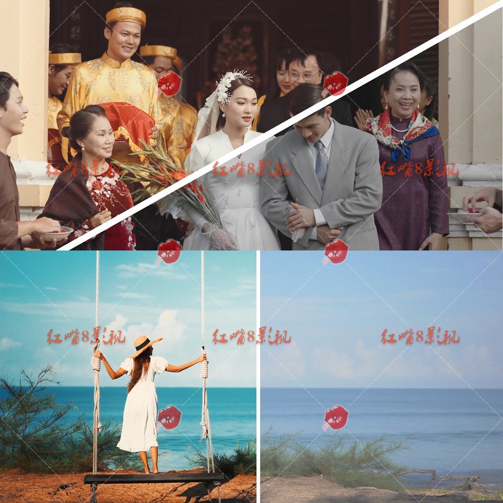 🎬 Preset + LUT – 78 Romantic Cinematic Wedding Film Color Grading Presets + DaVinci Nodes ✨ [ MICHIGO STUDIO ] - MICHIGO STUDIO