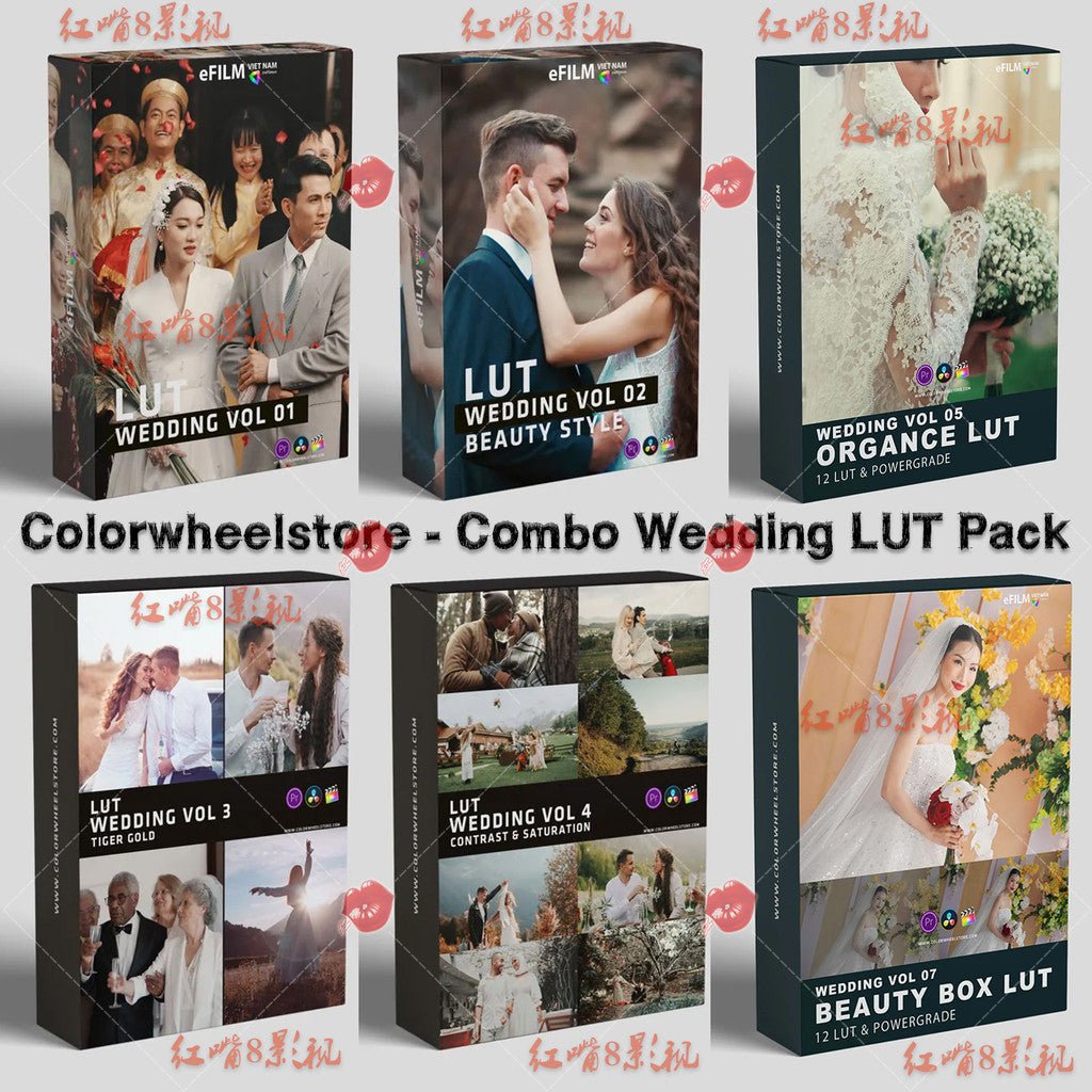 🎬 Preset + LUT – 78 Romantic Cinematic Wedding Film Color Grading Presets + DaVinci Nodes ✨ [ MICHIGO STUDIO ] - MICHIGO STUDIO