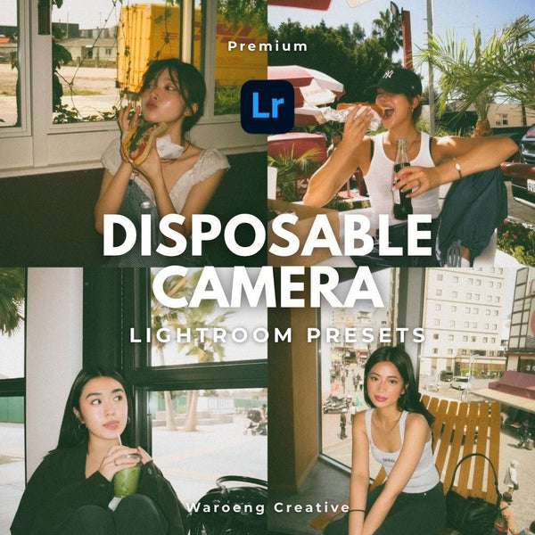Presets Lightroom Disposable | Preset Disposable Camera | Lightroom Untuk iOS Android dan Desktop
