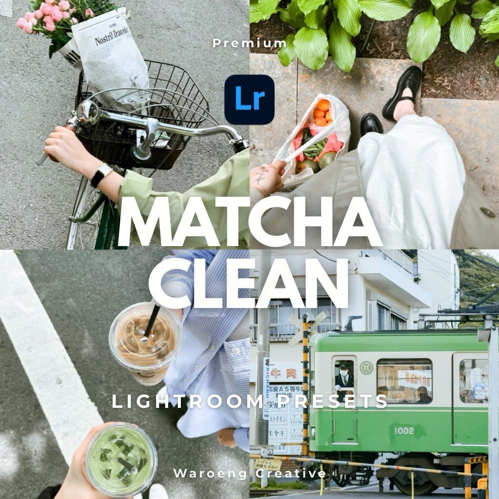 Presets Lightroom Matcha Clean | Preset Matcha Clean | Lightroom Untuk iOS Android dan Desktop[ MICHIGO STUDIO ] - MICHIGO STUDIO