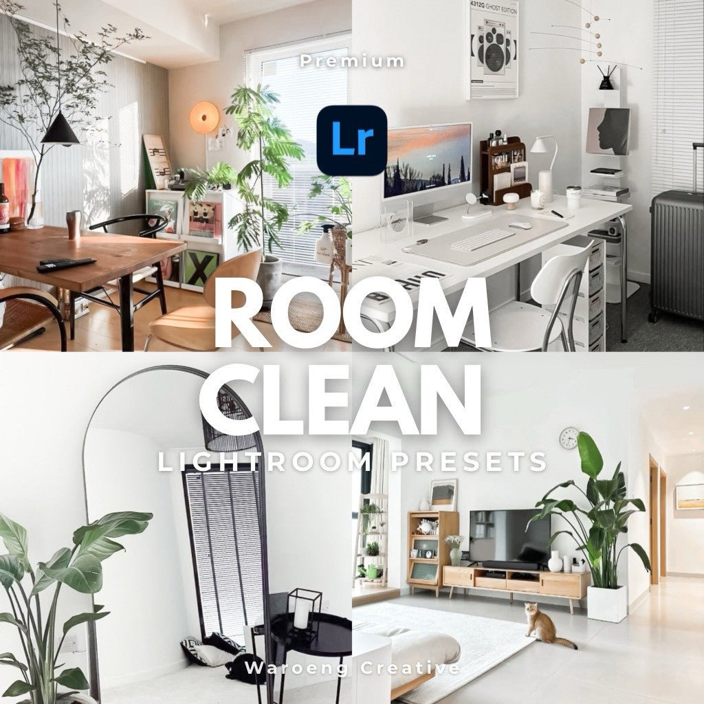 Presets Lightroom Room Clean | Preset Room & Clean | Lightroom Untuk iOS Android dan Desktop[ MICHIGO STUDIO ] - MICHIGO STUDIO