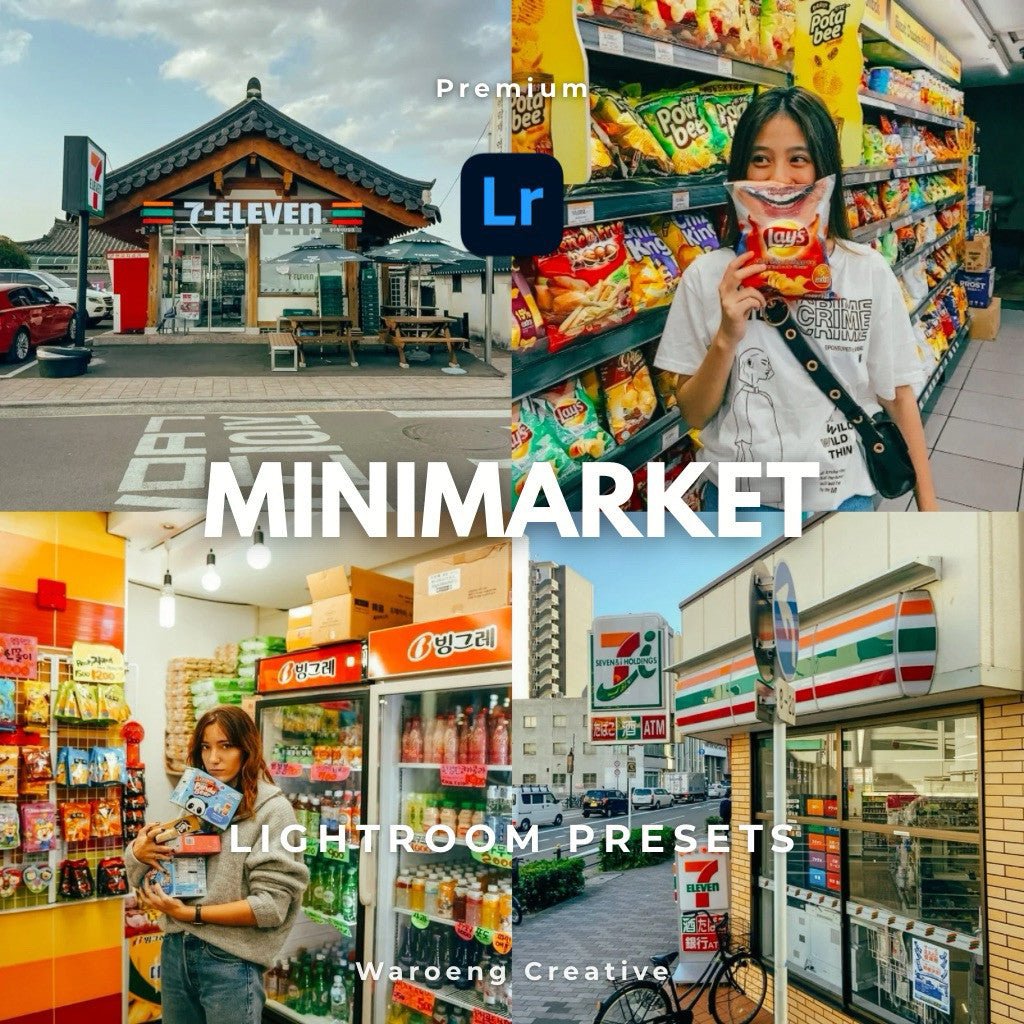 Presets Lightroom Urban Minimarket | Preset Minimarket | Lightroom Untuk iOS Android dan Desktop[ MICHIGO STUDIO ] - MICHIGO STUDIO