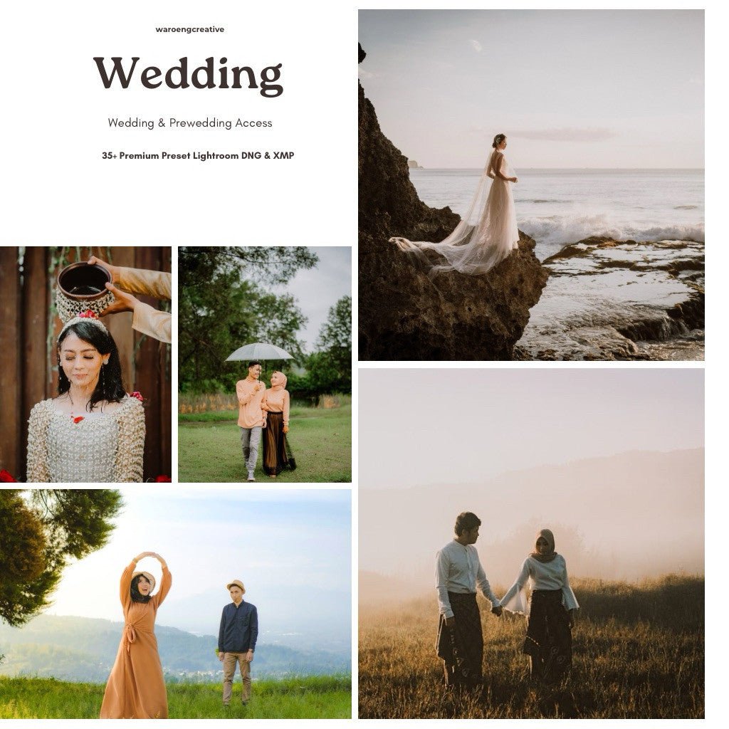 Presets Lightroom Wedding Premium | Preset wedding | Lightroom Untuk iOS Android dan Desktop[ MICHIGO STUDIO ] - MICHIGO STUDIO