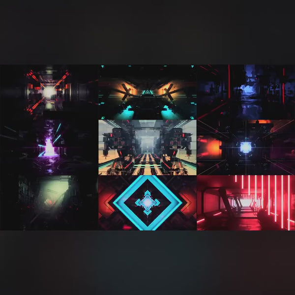 Visual Pack 🎬 | 3D Mechanical Motion Dance | DJ Club Stage LED Screen Live VJ Loop Background 4K 🔥🎶✨