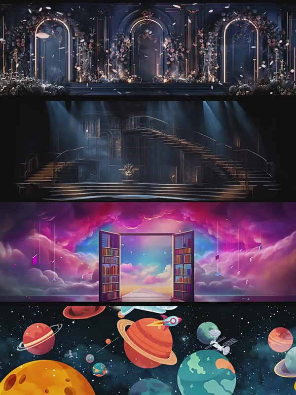 Premium Aesthetic VJ Loops ✨ Dreamy Particle Backgrounds 🌌 Cinematic Livehouse & Bar Stage Visual Assets 🎬