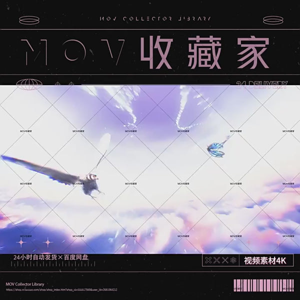 VISUAL | 🦋 4K epic butterfly & owl scene transitions, cinematic visual intro animation, bar LED background, VJ video material