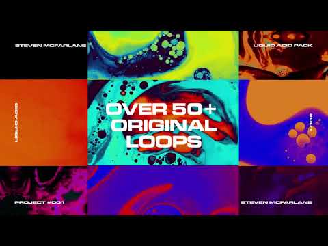 Visual Pack 🎬 | Colorful Liquid Acid Visual Art | VJ Loop LED Screen KTV Club DJ 4K ✨🔥