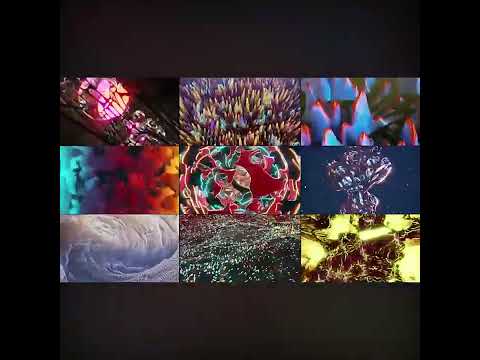 Visual Pack 🎬 | 3D Cool Liquid Metal Visual | LED Nightclub Band Live Stage VJ Loop 4K ✨⚙️🔥