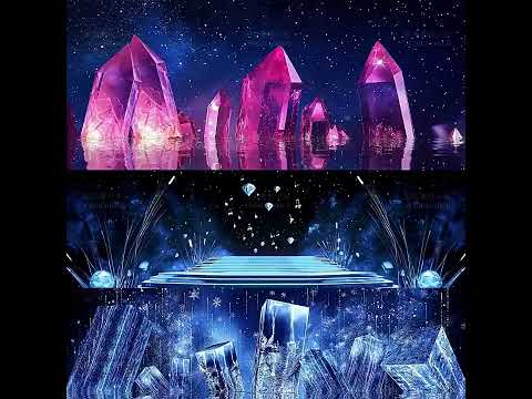 Premium Dreamy Starry Sky & Ice Water Visuals: Aesthetic Snow Particle Effects. High-End Livehouse Background, Cinematic Winter VJ Loop & Ethereal Stage Asset. 🌌❄️💧✨💎