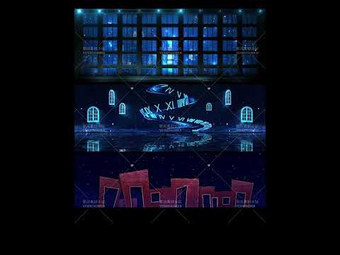 Premium Palace Window Visuals: Aesthetic Cinematic Particles. High-End Livehouse Background, Luxury Architectural VJ Loop & Elegant Stage Motion Graphics. 🏛️🪟✨🌌💎