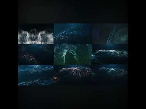 Visual Pack 🎬 | 3D Beautiful Starry Sky, Nebula & Cosmic Particles | Stage Animation Live LED Screen Background VJ Loop 🌌