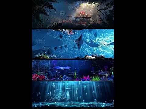 Deep Sea Underwater World VJ Visuals 🌊 Majestic Whales, Coral Reefs & Tropical Fish Island | High-Quality LED Stage Background for Livehouse & Aquarium Events 🐋🪸