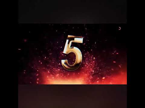 Visual Pack 🎬 | 4K VJ Video of Dynamic Particle Countdown ⏱️✨ for Clubs, Bars & Festival LED Stage 🎶💡