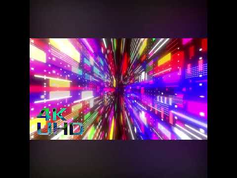 Visual Pack 🎬 | Pop Art Dynamic TV Interference Visual | Live LED Background VJ Loop 4K ✨📺🎨