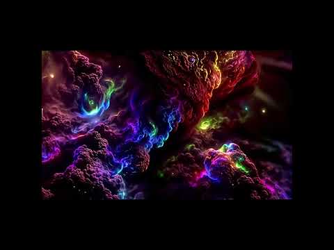 Visual Pack 🎬 | Bizarre Colorful Nebula Cloud Visual | Stage LED Large Screen One-Hour Background ✨🌌💫