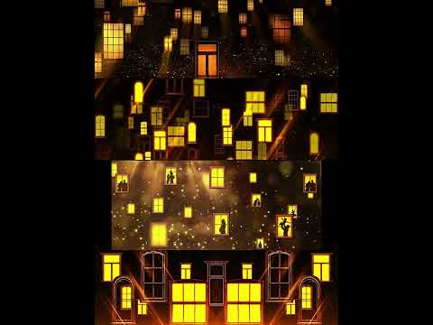 Golden Hearth & Home: Heartwarming Particle Motion Background. Premium VJ Loop for Stage, Celebration & Large Screen LED Performances. ✨🏠💖
