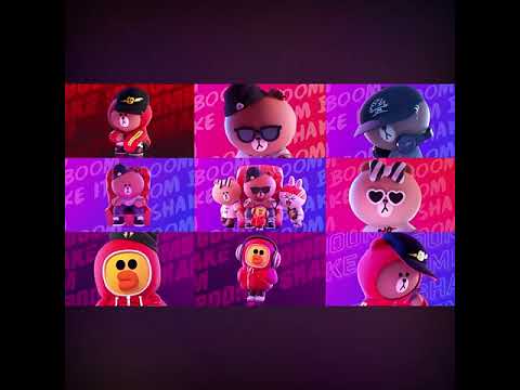 Visual Pack 🎬 | 3D Cartoon Brown Bear Animation | Dynamic Bounce Bar VJ LED Screen Video Background 🐻🔥