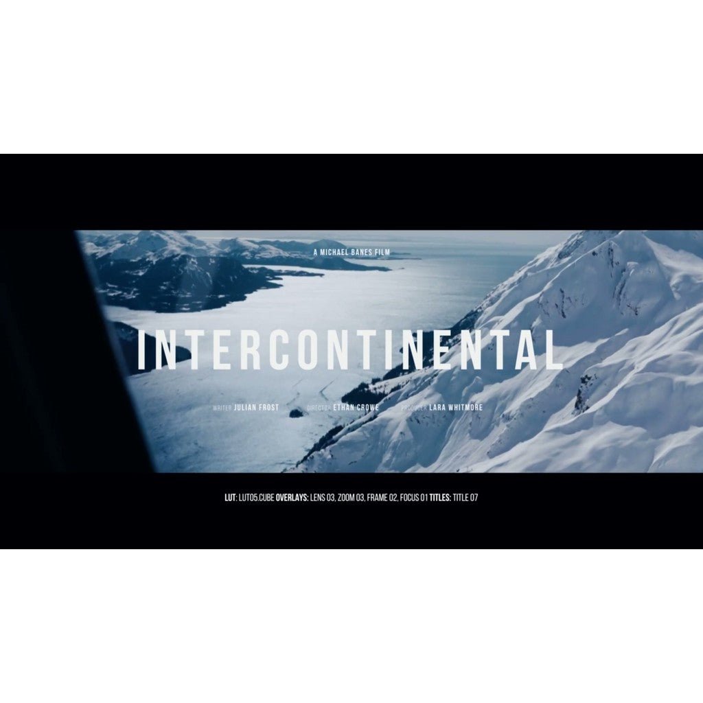 🎞️ Pro Cinematic Bundle | Titles, LUTs, Overlays & Transitions - MICHIGO STUDIO