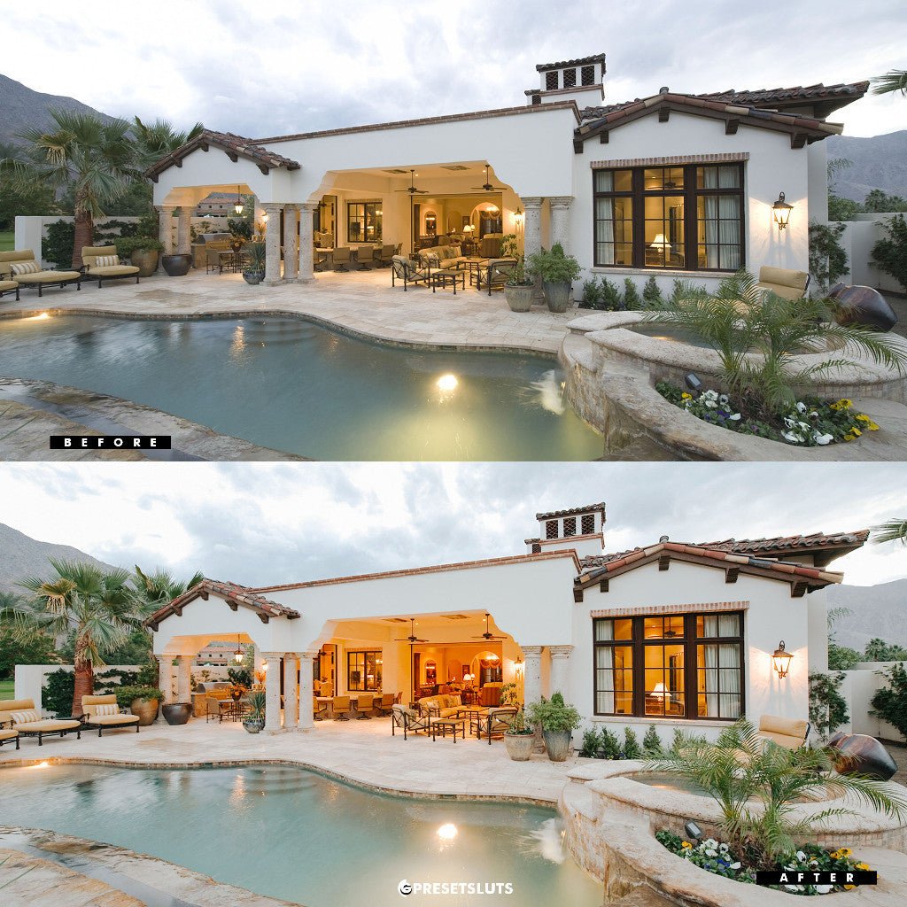 Real Estate Lightroom Presets Mobile Desktop iOS Android[ MICHIGO STUDIO ] - MICHIGO STUDIO