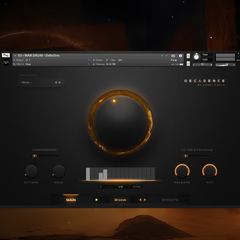 Sample PACK | 🥁 Hollywood Drum Decadence Sound Pack 1.9GB Dark Epic MIDI & Loops [MICHIGO STUDIO] - MICHIGO STUDIO