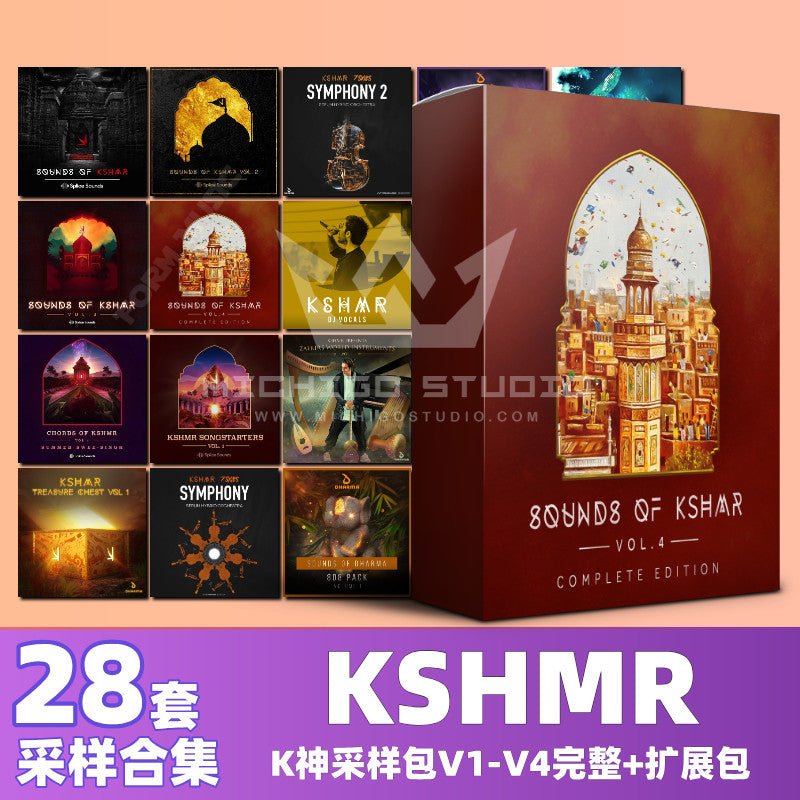 Sample Pack - KSHMR K - God 5 - in - 1 Sound Pack 🔥 Drum Kit | MIDI | Timbres | Editing Tools [MICHIGO STUDIO] - MICHIGO STUDIO