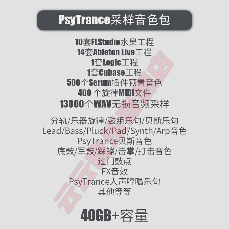 Sample Pack - Psytrance Kit 🔮🥁 Drums, Serum Presets & FL Studio Project [MICHIGO STUDIO] - MICHIGO STUDIO