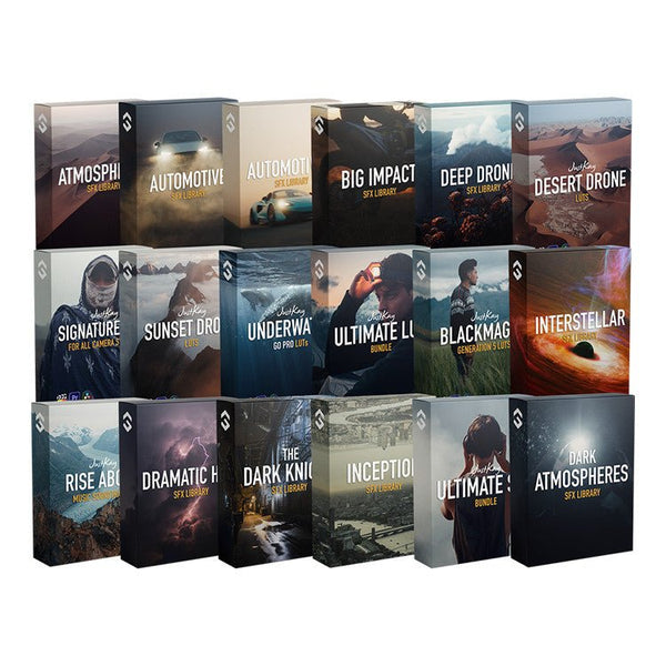 🎬 SFX Bundle | LUT + WAV + SFX Master Pack 11GB – Film-Space The Master Bundle