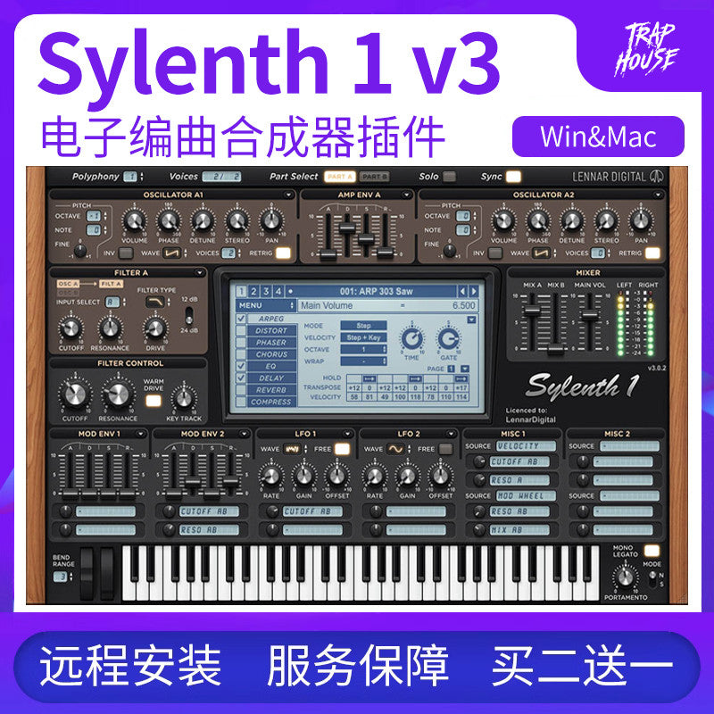 🎛️ PLUGIN 123 | 🔊 Sylenth1 v3 EDM Synth | Leads, Basses, Pads & Presets for FL Studio | MICHIGO STUDIO