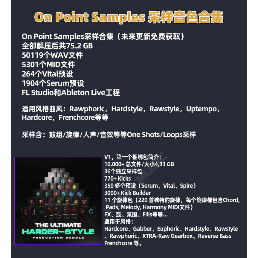 Hardcore Hardcore Raw Hardstyle Compilation Tone Sampling Material on Point Samples Audio Source FL [Michigo Studio]