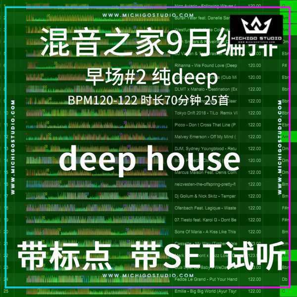 Deep House DJ Set 💫 Lounge Style | 70min Mix [MICHIGO STUDIO]