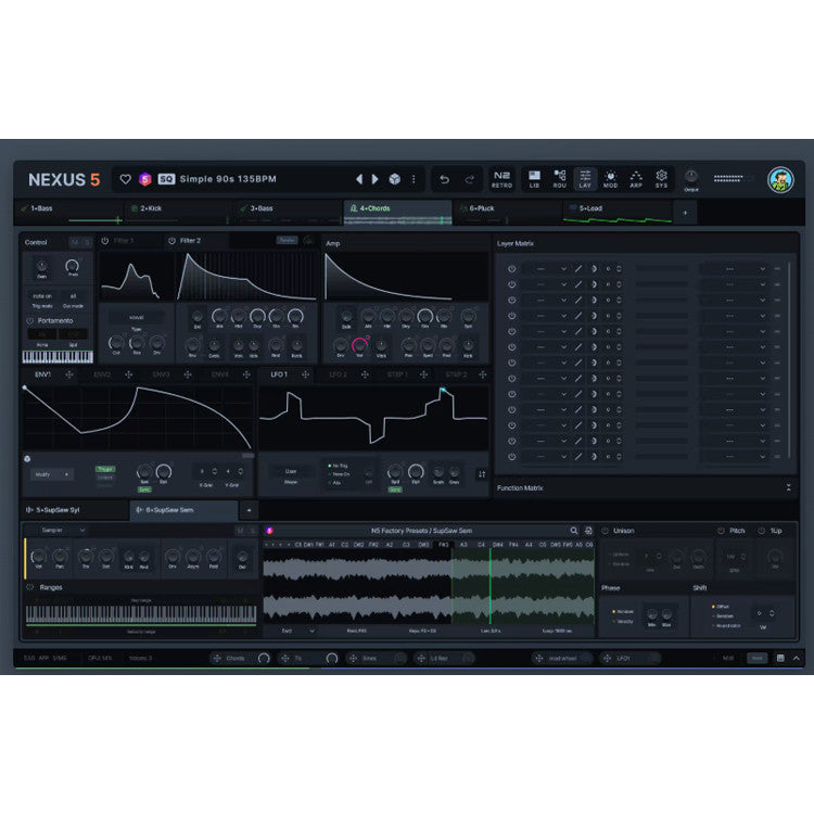 Nexus 5 Complete Edition 🔥 200GB Preset Library | EDM & Hip Hop Plugin [MICHIGO STUDIO]
