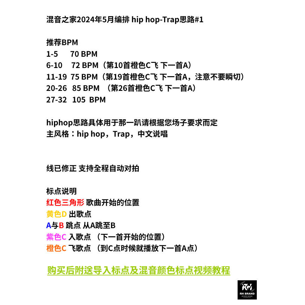 May 2024 HipHop DJ Set 🔥 Chinese & English Rap | Club Bar Set with Cue Points [MICHIGO STUDIO]