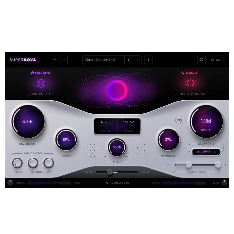 🎛️ PLUGIN 115  🌌 Supernova AI Reverb, Delay & Mixing FX by Nuro Audio  MICHIGO STUDIO