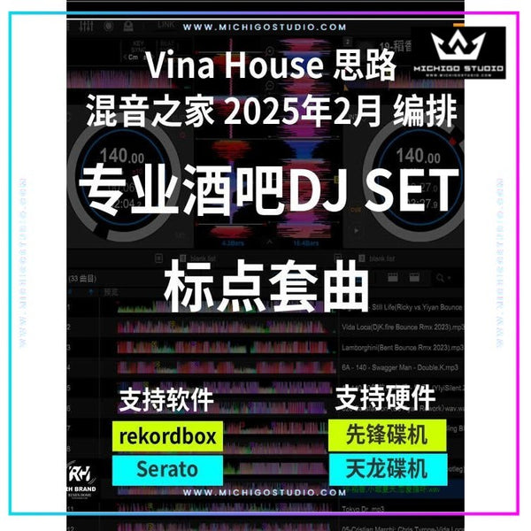 February 2025 VinaHouse DJ Set 🇻🇳 Backroom Flow [MICHIGO STUDIO]