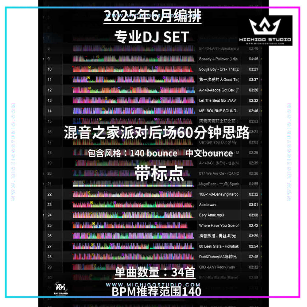 June 2025 Bounce DJ Set 🥁 Mainroom Style [MICHIGO STUDIO] [011]