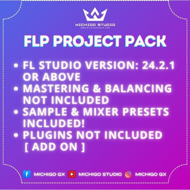 FLP 500 : Alex Ferrari - Tati Ta Loca (BOUNCE REMIX) - FLStudio Project - MICHIGO STUDIO