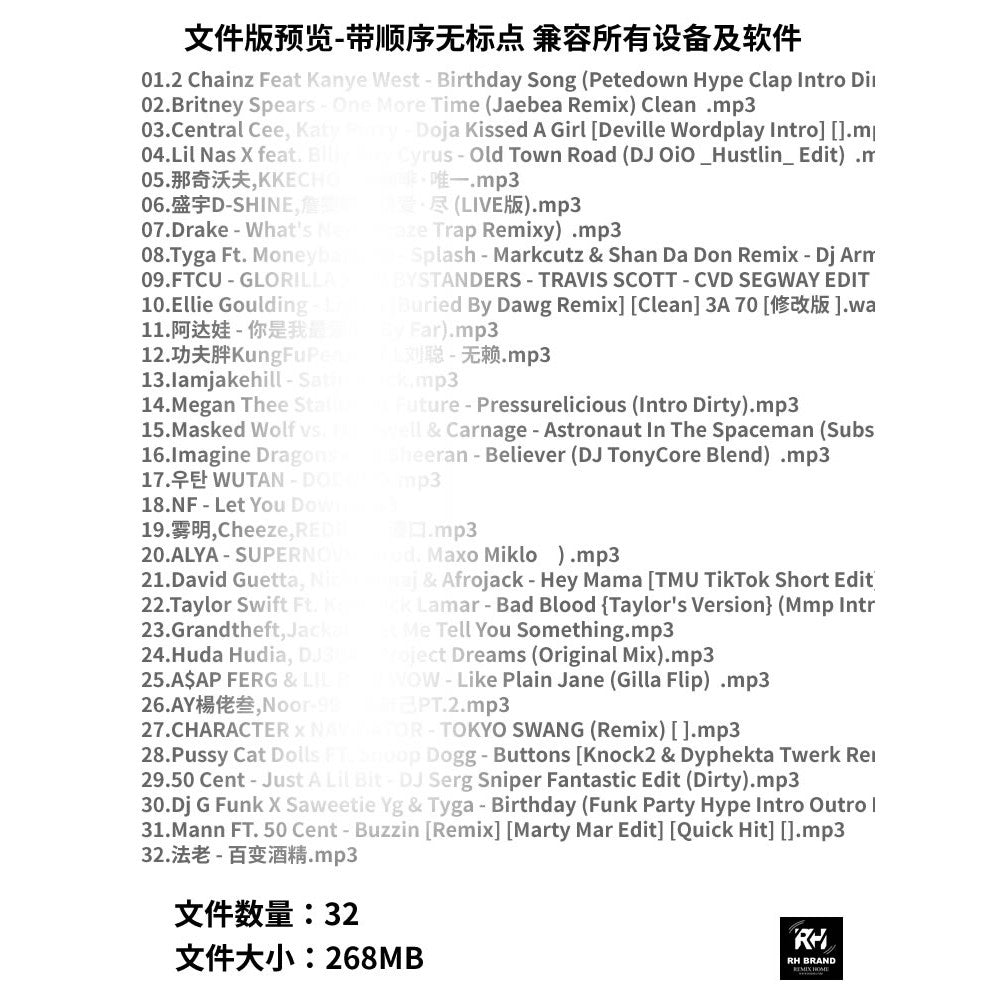 May 2024 HipHop DJ Set 🔥 Chinese & English Rap | Club Bar Set with Cue Points [MICHIGO STUDIO]