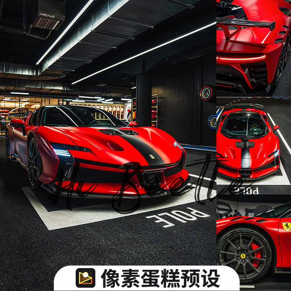 📸 Pixelcake Automotive Street High-End - Lightroom Preset (Sports Car, Motorcycle)