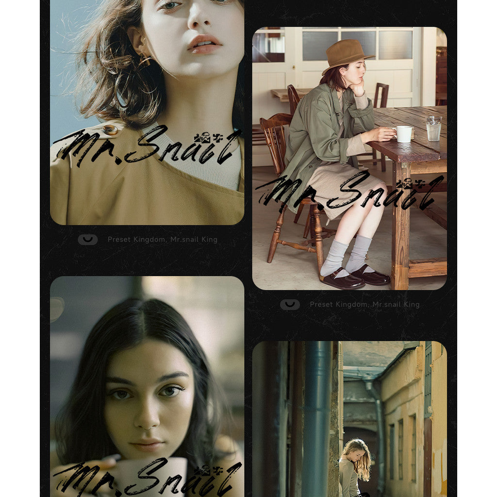 📸 Mr.319 Kodak Movie Vintage Film - Lightroom Preset (PR, Capcut, PS)
