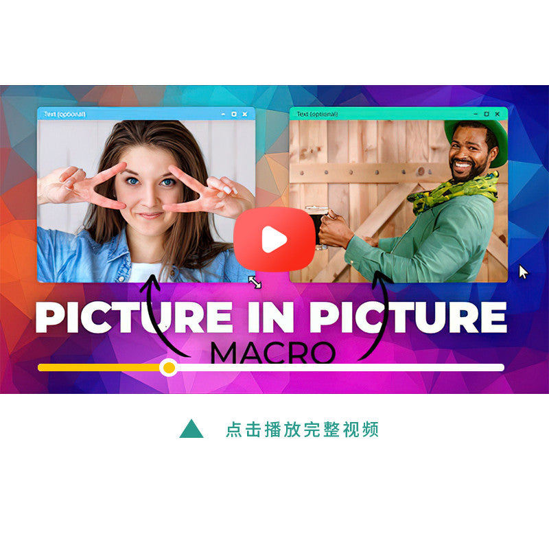 🖱️ Picture in Picture | Mouse Click Popup Frame Plugin [MICHIGO STUDIO]