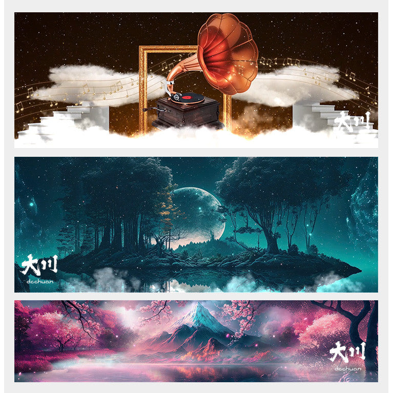 🎥 VJ LOOP | Beautiful Starry Sky Live House LED Wide Stage Background 🌌🌠 [ MICHIGO STUDIO ]