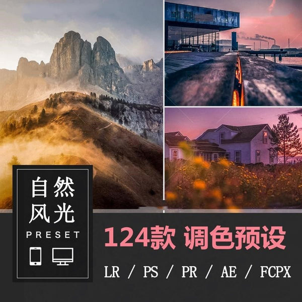 🎨 Teal & Gray Cinematic LUTs | Lightroom, PS, PR & Mobile Film-Style Color Grading Presets