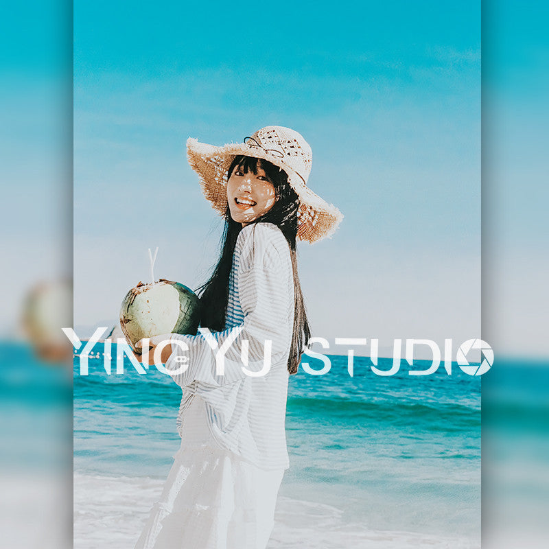 📸 Summer Beach Landscape - Lightroom Preset (Seaside, FCPX, Mobile, PR, PS, Capcut)
