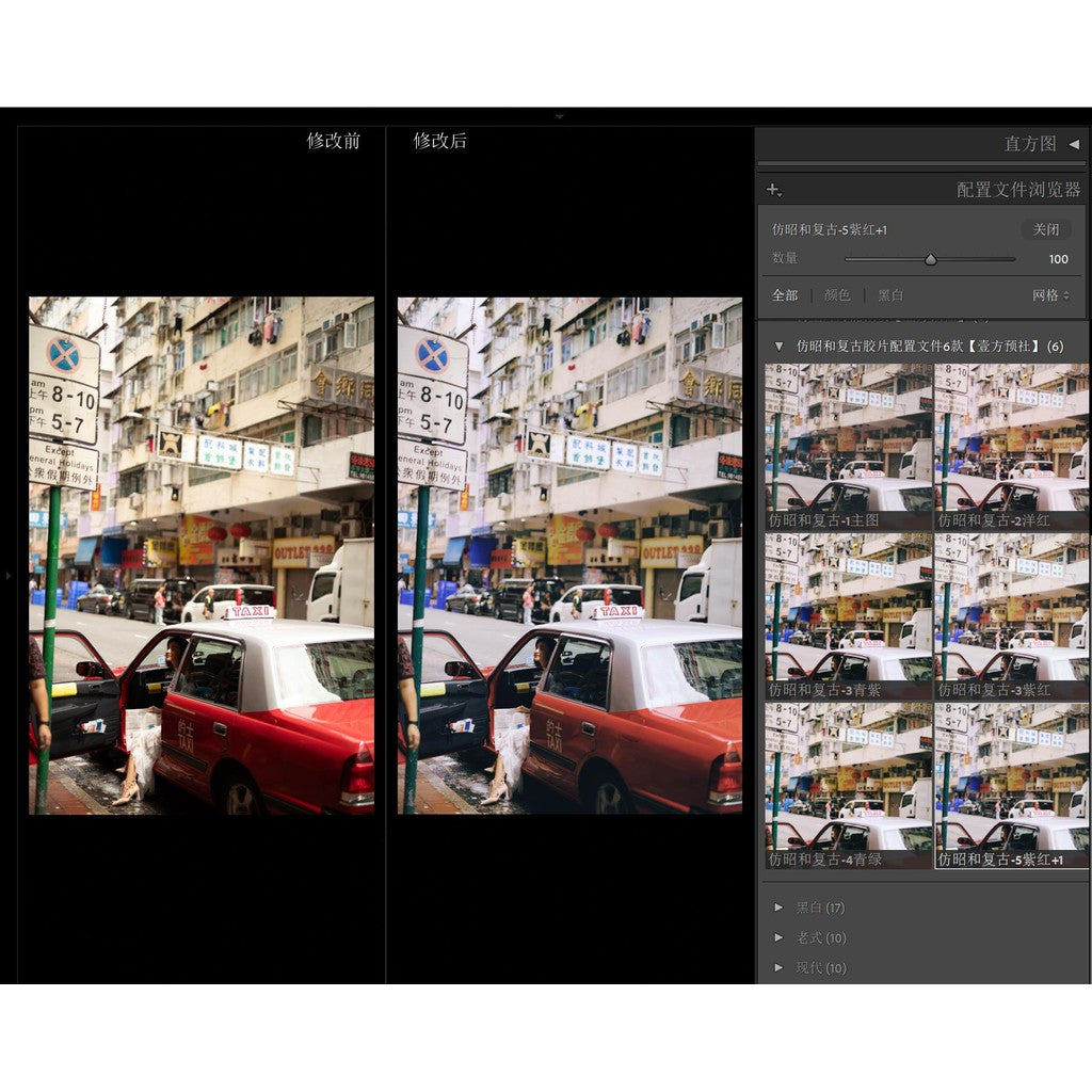 📸 Pixelcake PR Japanese Showa Style - Lightroom Preset (6 Types, Mobile, PS, Capcut, PhaseOne)