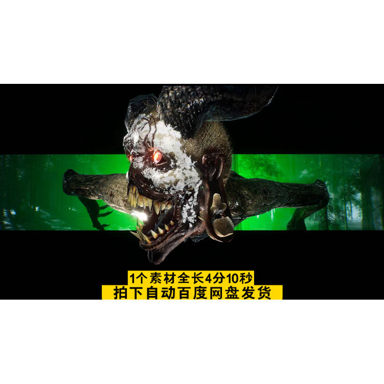 VJ LOOP | 🐺 Dark Tribal Mecha Dog Opener – With Sound FX 🔊🐾 [MICHIGO STUDIO]