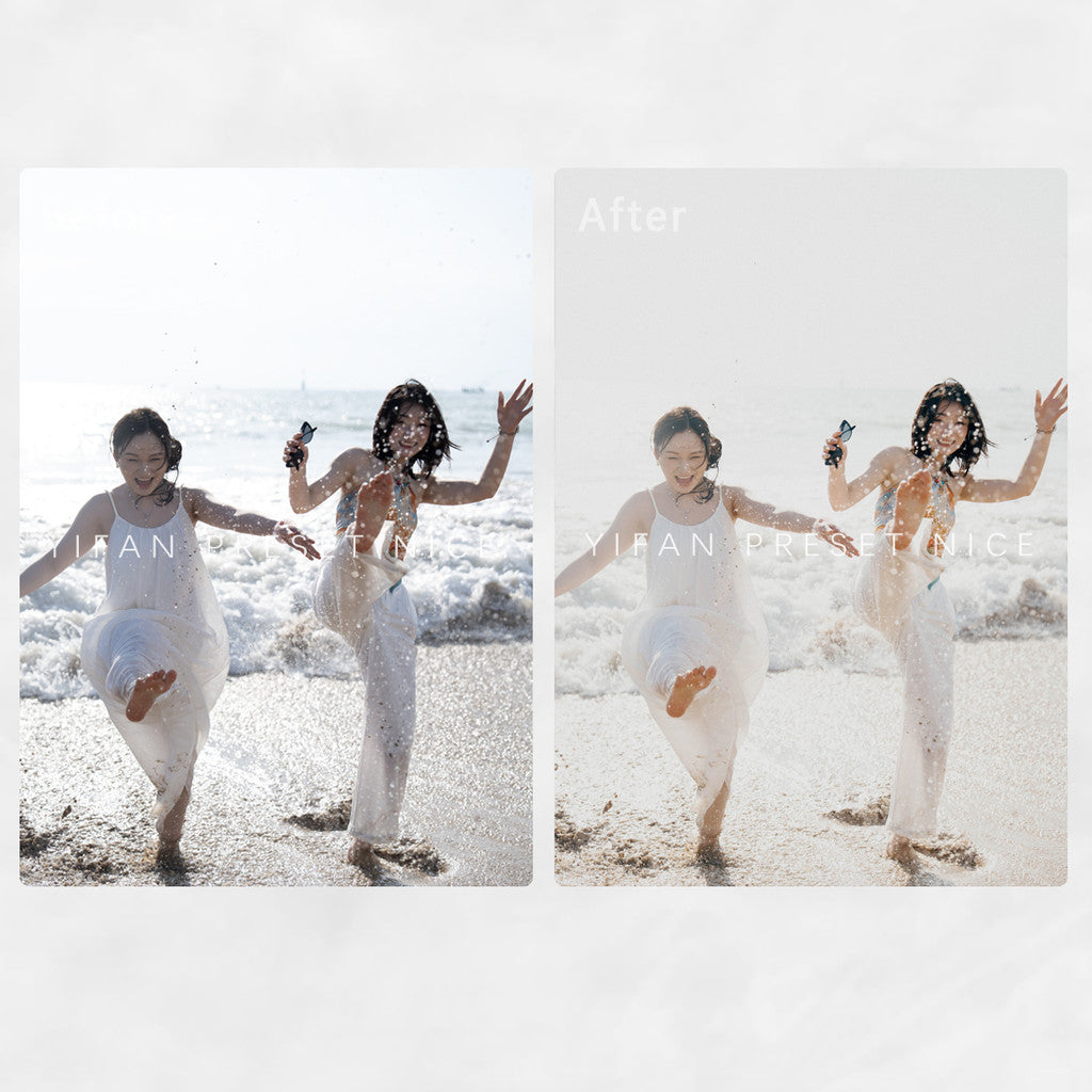 📸 LR Preset Simulate Linhaiyin Seaside – Lightroom Preset (3 Sets, Pixelcake, PS, PhaseOne, Capcut)