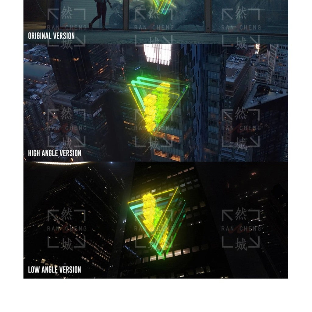 🎥 VJ ELEMENTS | 251 Futuristic Tech ⚡ Cyberpunk Glowing Graphics ✨ 4K Video Assets with Alpha Channel [ MICHIGO STUDIO