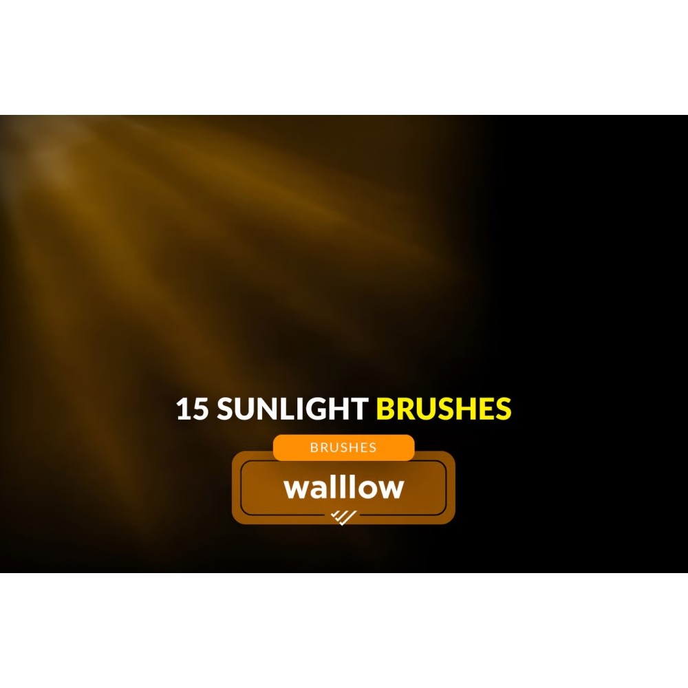 🖌️ PS BRUSHES | 15 Realistic Sunbeam & God Rays Brushes ☀️ Subtle Light Effects [ MICHIGO STUDIO ]