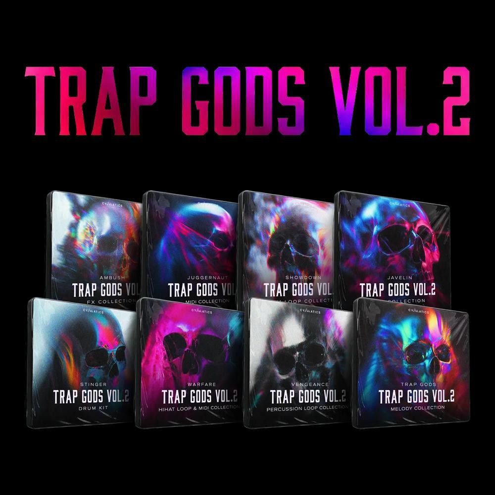 Sample Pack | Cymatics TRAP GODS 2 🔥 Dark Trap, Hip Hop, Rap Kit [MICHIGO STUDIO]